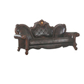 Picardy Vintage Cherry Oak & PU Sofa Model 58221 By ACME Furniture